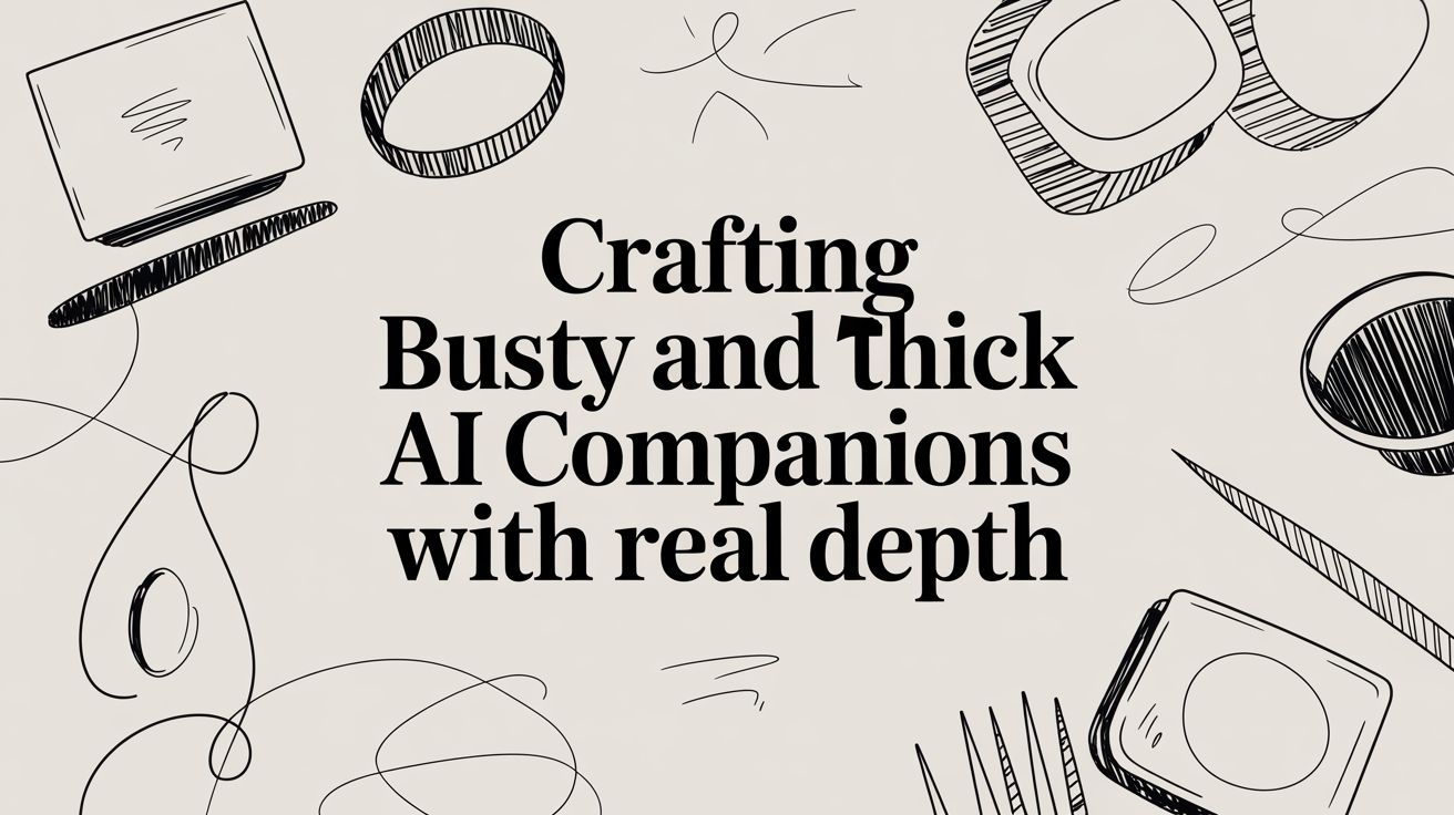 Crafting Busty and Thick AI Companions with Real Depth