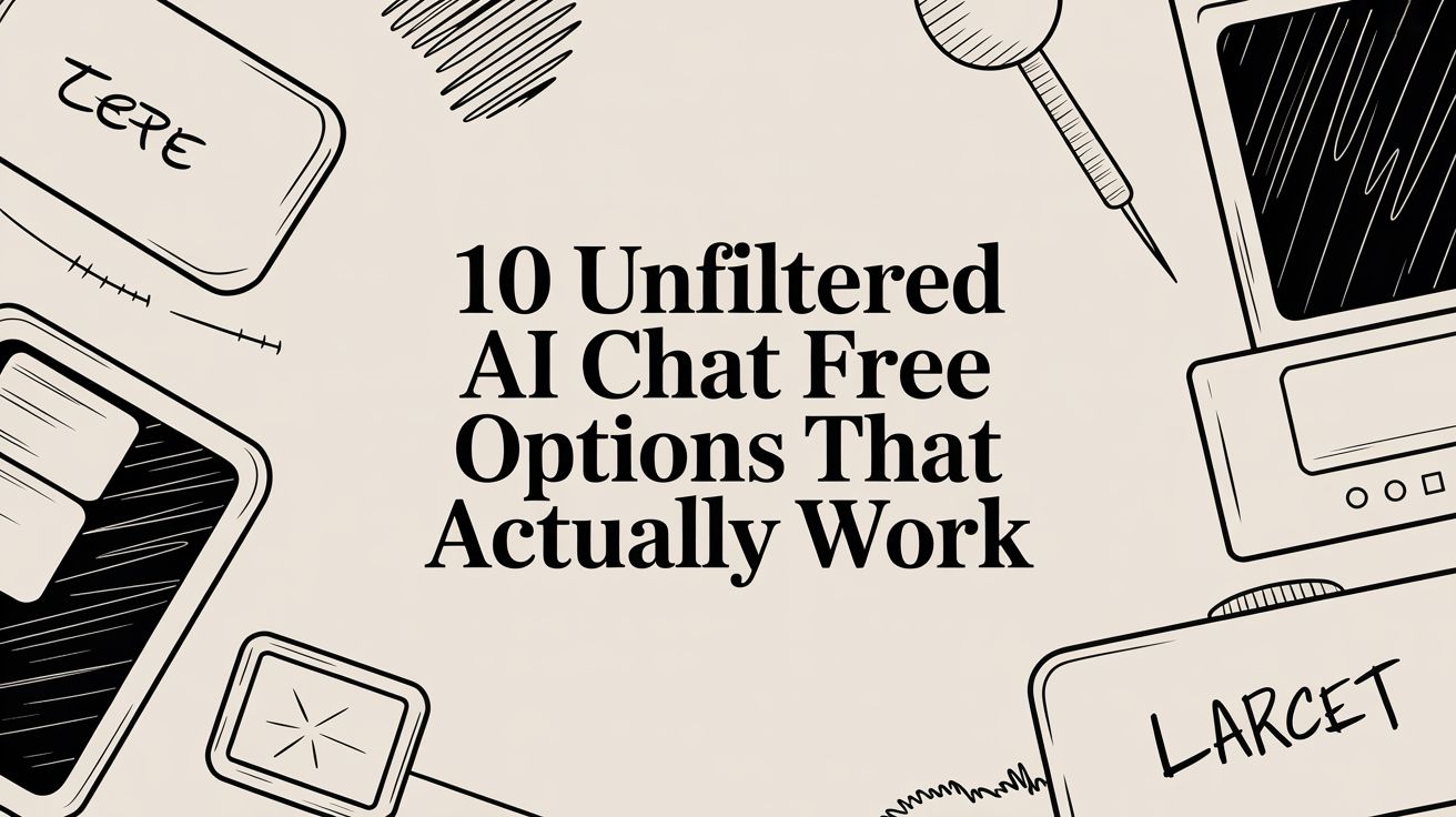 10 Unfiltered AI Chat Free Options That Actually Work
