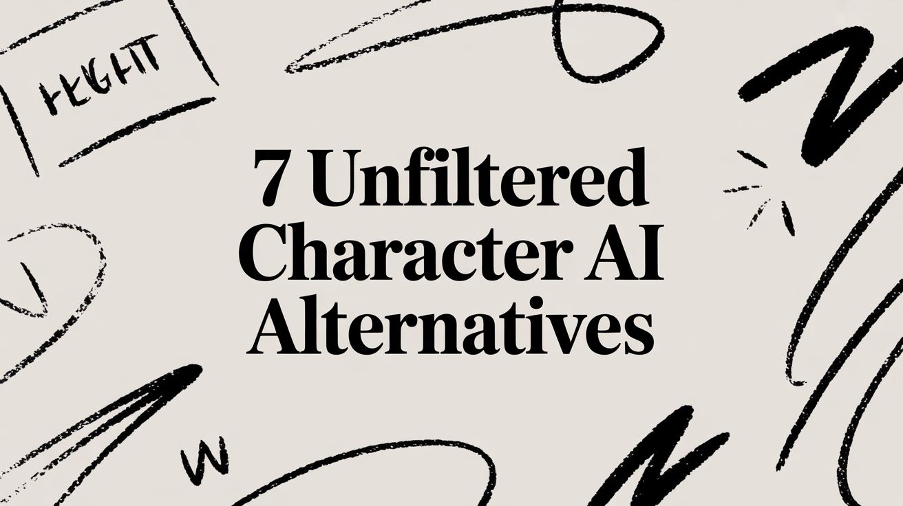 7 Unfiltered Character AI Alternatives